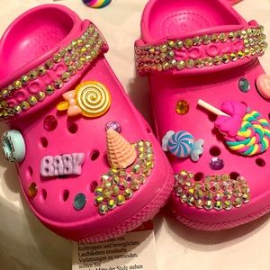 Toddler custom crocs
